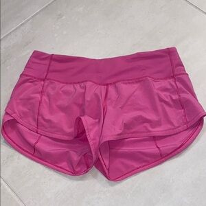 Women's Pink Athletic Shorts